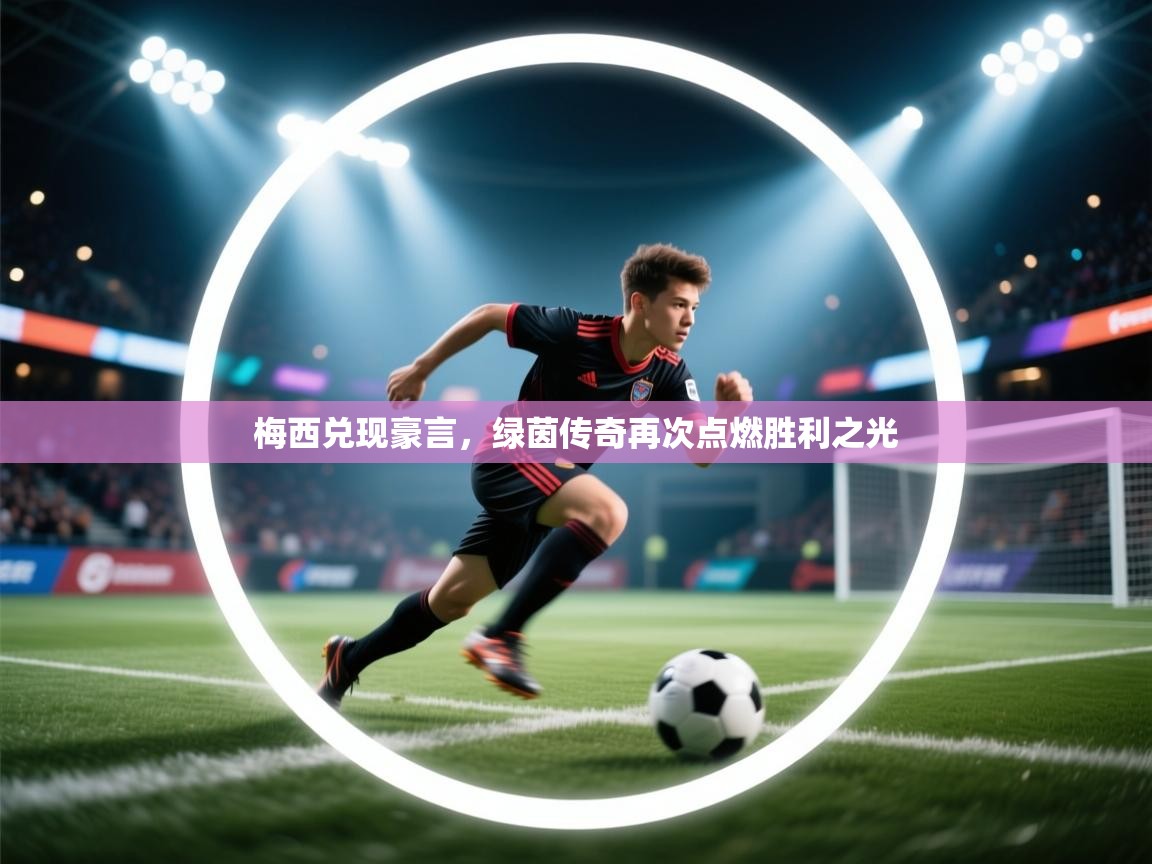 梅西兑现豪言,绿茵传奇再次点燃胜利之光 第1张